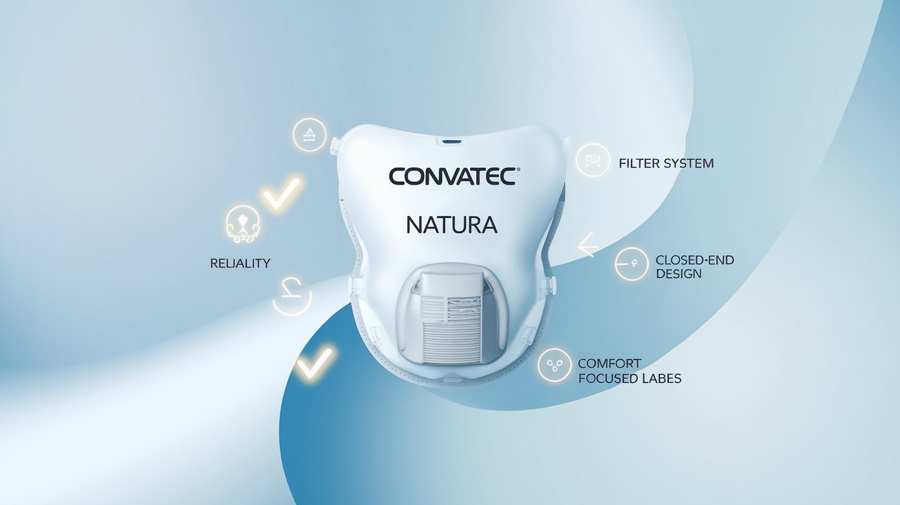 convatec from: 416400 to: 416419 - natura closed end pouch with filter